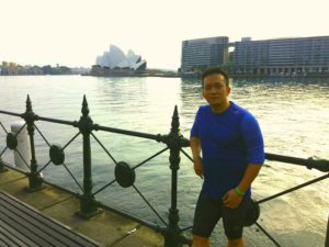 Joggingtour durch Sydney