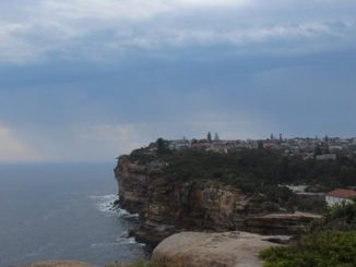 an den Felsklippen in der Nähe zu Watson Bay