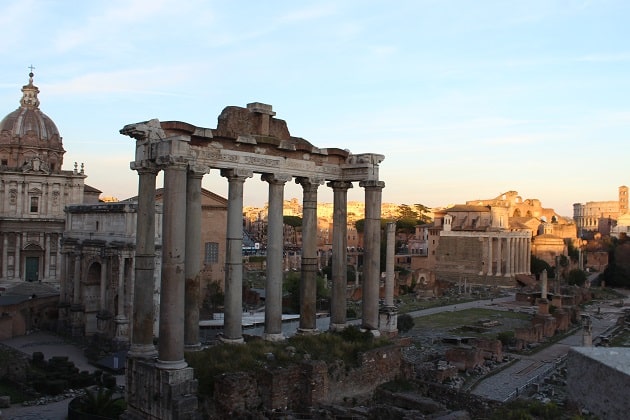 Forum Romanum Gelände