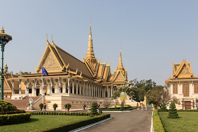 Phnom-Penh-Koenigspalast Phnom Penh Koenigspalast
