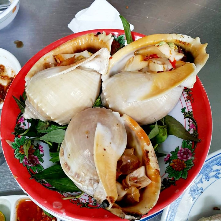 Meeresfrüchte in Restaurants in Vung Tau
