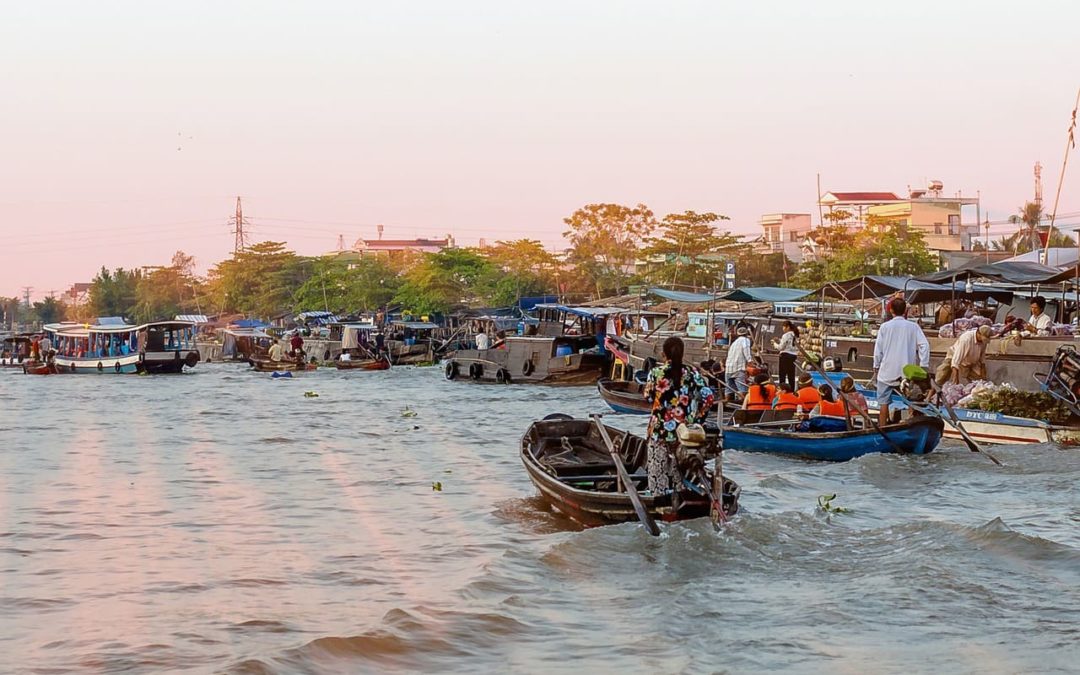 Cai Rang – schwimmender Markt in Can Tho besucht