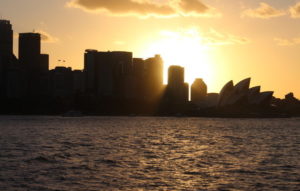 Sydneyb Sonnenuntergang