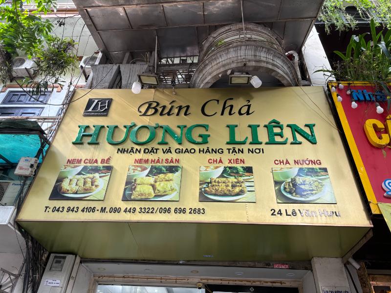 bun cha huong lien 