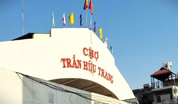 Der Tran-Huu-Trang-Markt in Ho-Chi-Minh-Stadt
