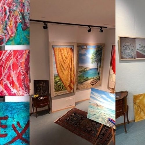 Abstrakte & realistische Kunst im Westend bei Claudia Botz in München