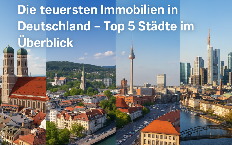 Die teuersten Immobilien in Deutschland – Top 5 Städte im Überblick