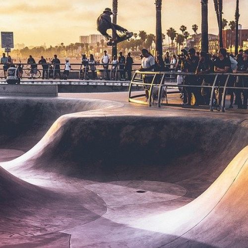 Skateboarding Europa