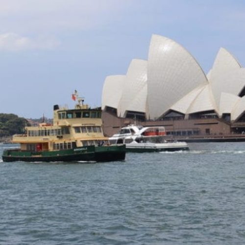 Sydney mit Blick auf das Opera House