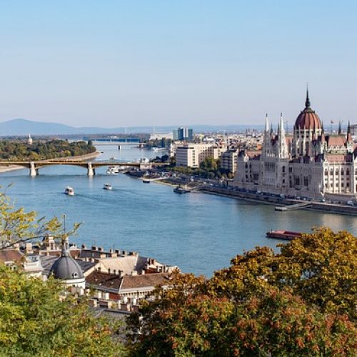 Ungarn, Budapest, Donau