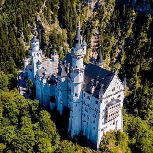 Schloss Neuschwanstein in Bayern
