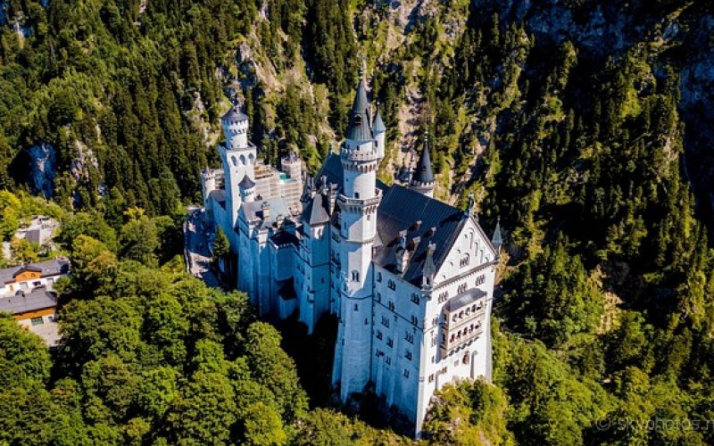 Schloss Neuschwanstein in Bayern